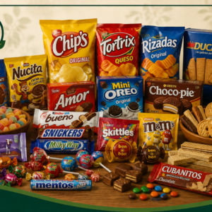 Chucherías y dulces criollos