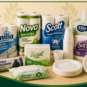 Papel y productos desechables